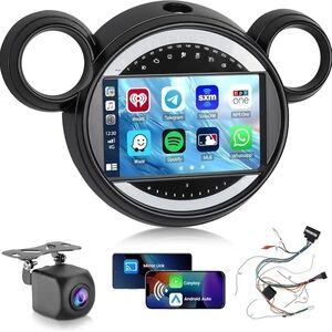 For BMW Mini Cooper R56 R60 2007-2015 Car Radio Stereo Android Carplay GPS Navi